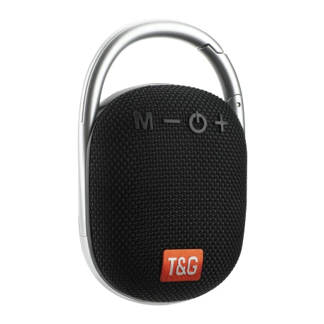 PARLANTE PORTÁTIL BLUETOOTH TG321 SIMIL CLIP NEGRO PARLANTE PORTÁTIL BLUETOOTH TG321 SIMIL CLIP NEGRO