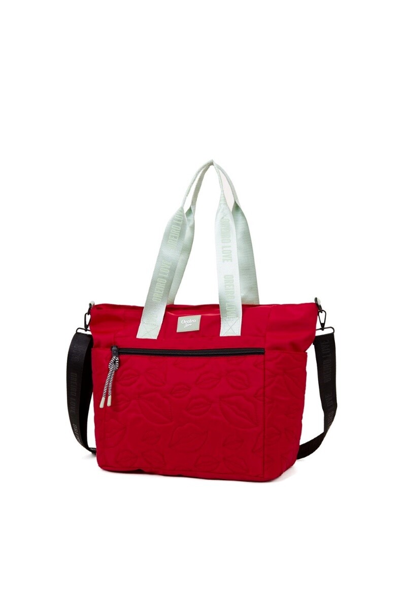 Cartera Las Oreiro Rojo