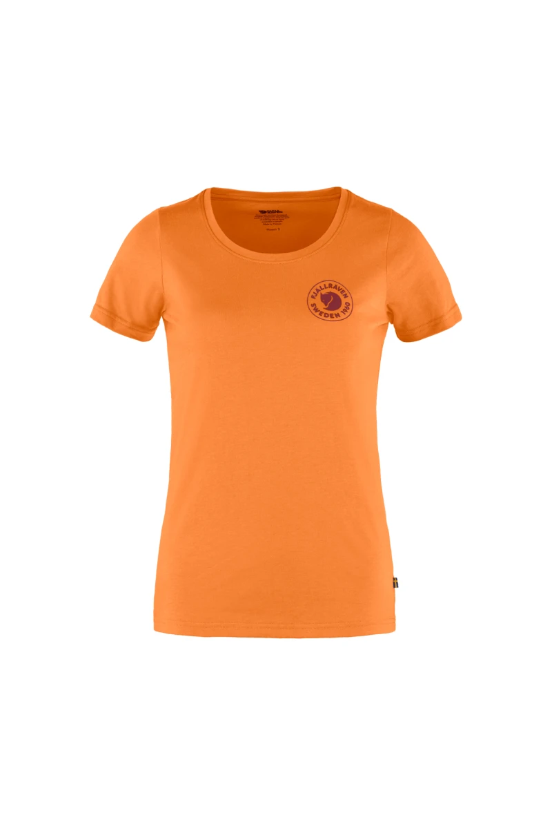 1960 Logo T-shirt W - Spicy Orange 