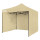 Gazebo 2.5x2.5mt Toldo Uv30 Impermeable + 3 Paredes Beige