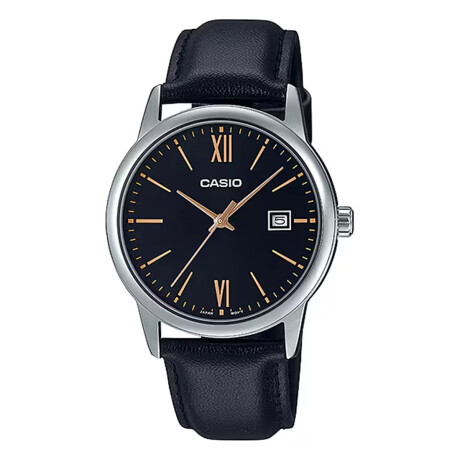 Reloj CASIO MTPV002L-1B3UDF en Cuero Negro Esfera 44mm 0