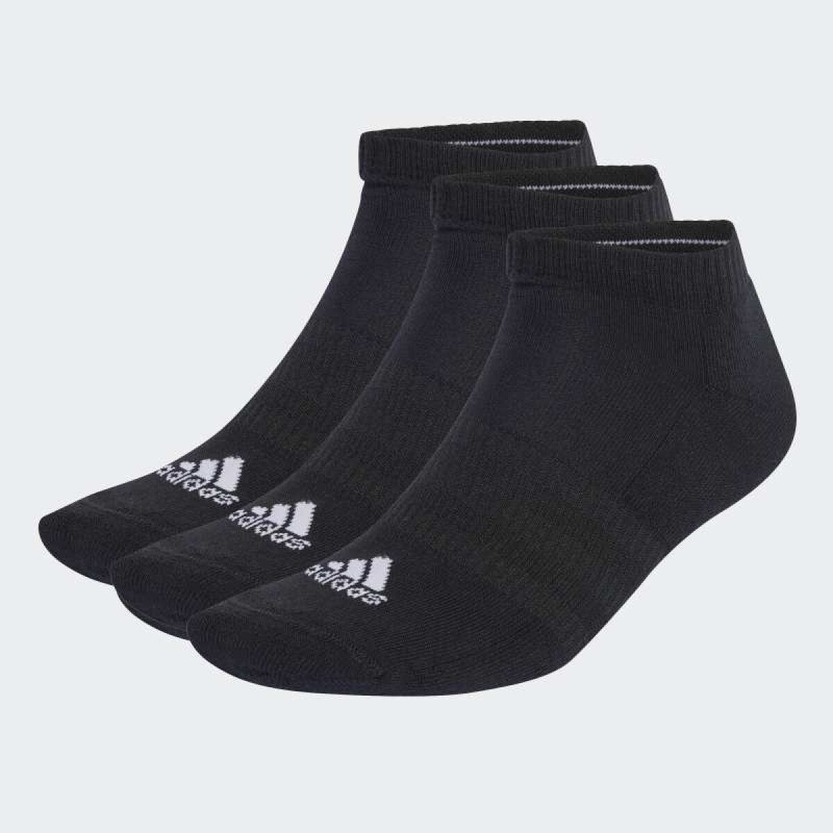 Medias Adidas 3Pack - Negro 
