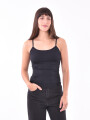 MUSCULOSA BASICA SEAMLESS NEGRO
