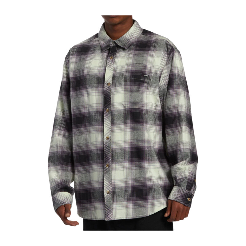 Camisa Ml Billabong Coastline Flannel - Multicolor Camisa Ml Billabong Coastline Flannel - Multicolor