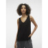 VMEDDIE SL U-NECK TANK TOP GA EXC BLACK