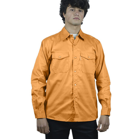 Camisa de trabajo Grafor Naranja