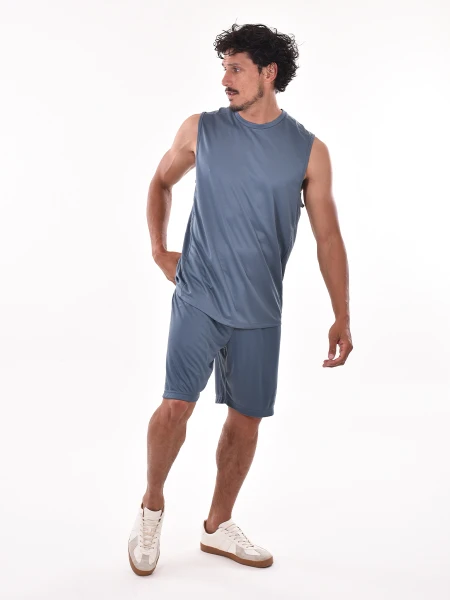 MUSCULOSA GIORGOS AZUL PIEDRA