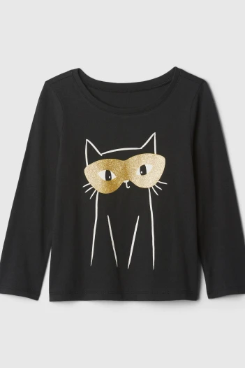 Remera Gráfico Toddler Niña Moonless Night