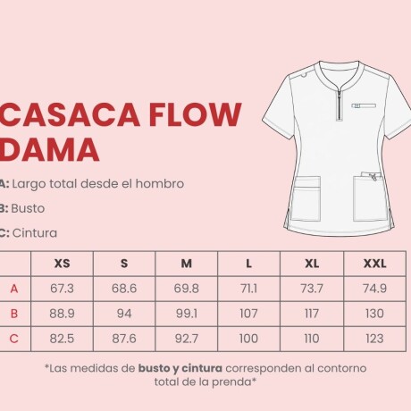 Casaca a la base con cierre Azul francia