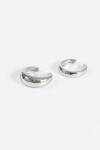 Set de dos earcuff shinny plateado