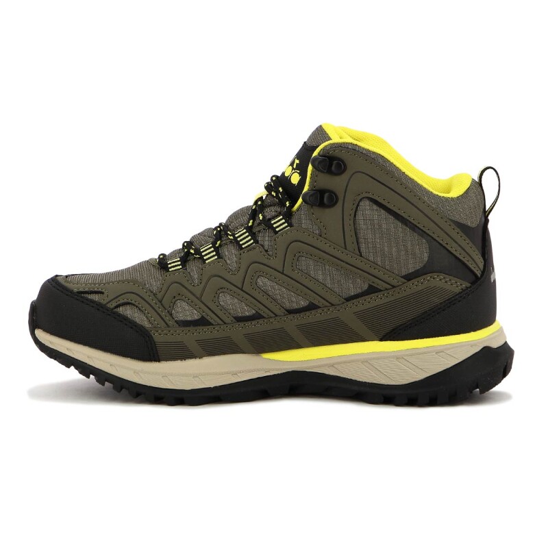 Diadora Hiking Hombre Waterproof Ii - Verde/negro Verde-negro