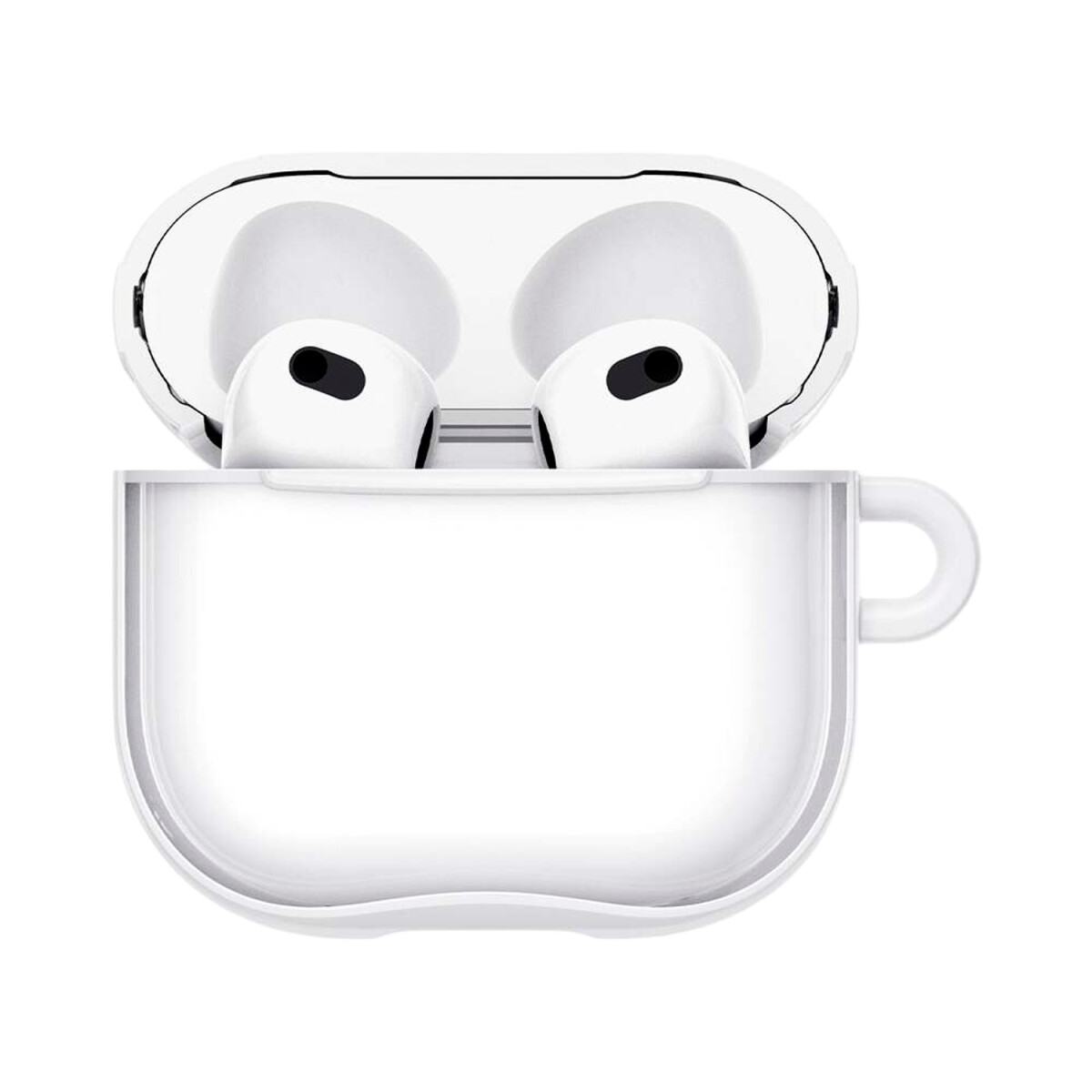 Spigen Funda Ultra Hybrid AirPods (4ª) - Jet White 