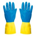 GUANTES 7-7 1/2 DE LATEX REFORZADOS Sin color