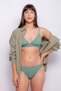 TOP TRIANGULO FIJO SUMMER Verde Seco