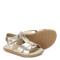 Sandalias de Niña Bibi Baby Soft con Velcro Dorado