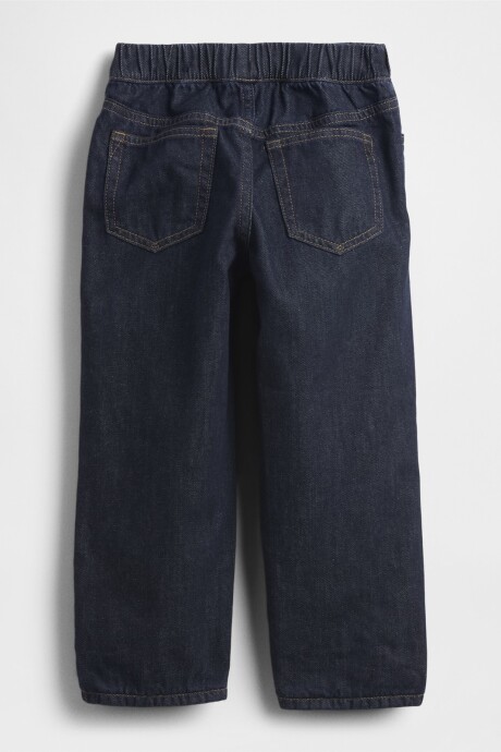 Jean Baggy Forrado Toddler Niño Dark Wash