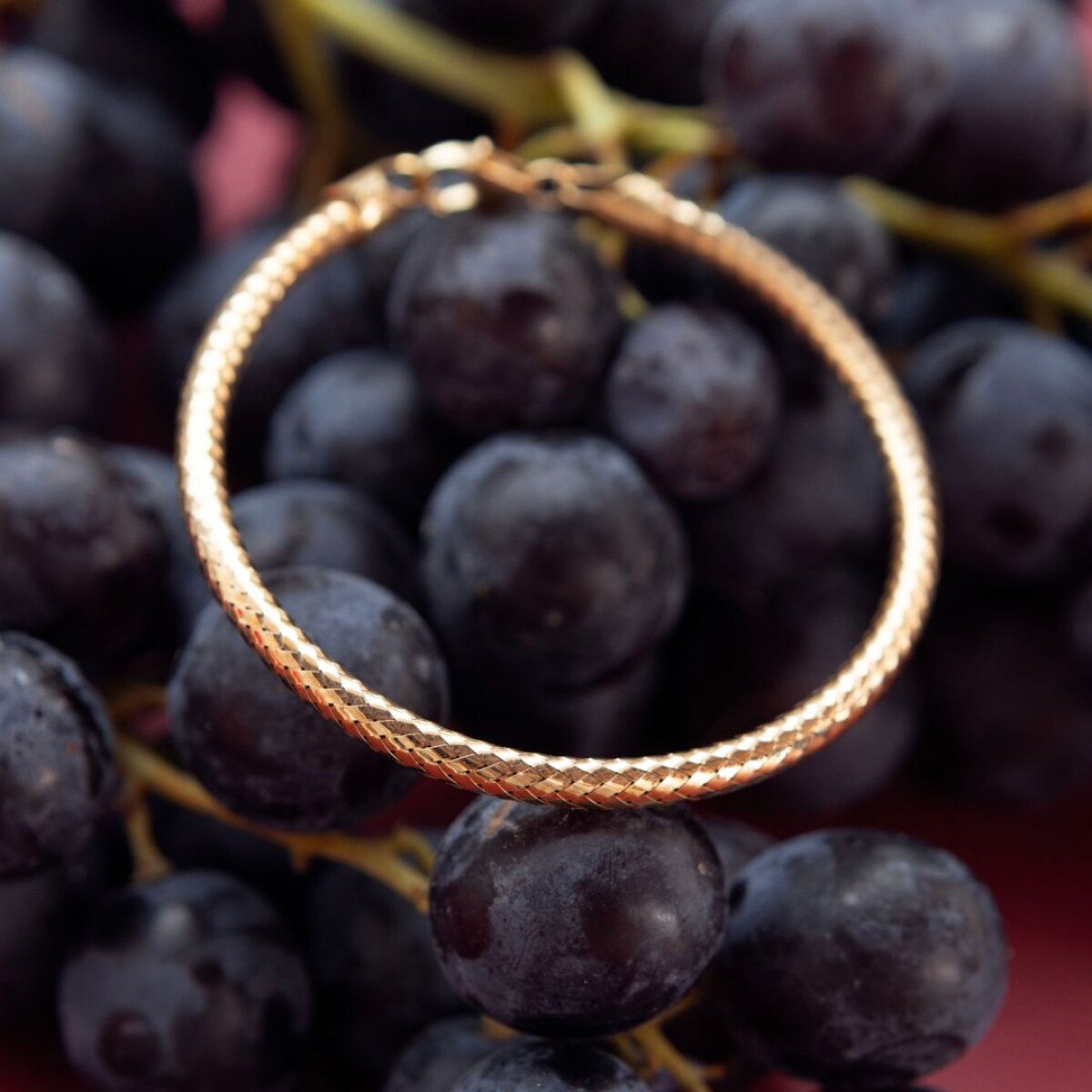 Pulsera Trenzada - Oro 9k 