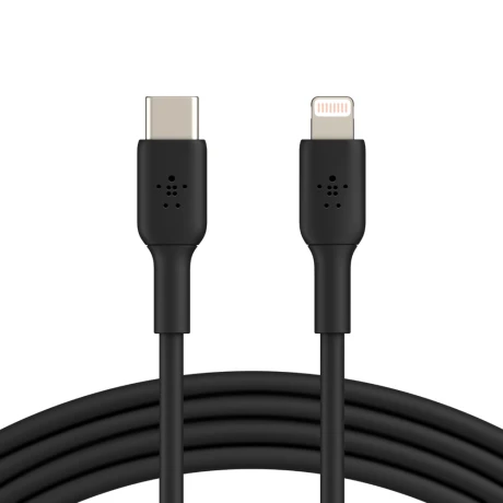 Cable BELKIN Lightning Usb - C Longitud 1M Apple- Negro Cable BELKIN Lightning Usb - C Longitud 1M Apple- Negro