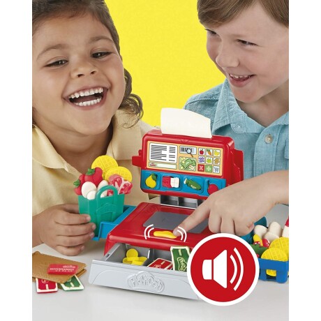 Juego de masa para moldear Play Doh Caja Registradora con sonidos y accesorios Juego de masa para moldear Play Doh Caja Registradora con sonidos y accesorios