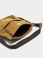 Riñonera De Nylon Con Tachuelas camel