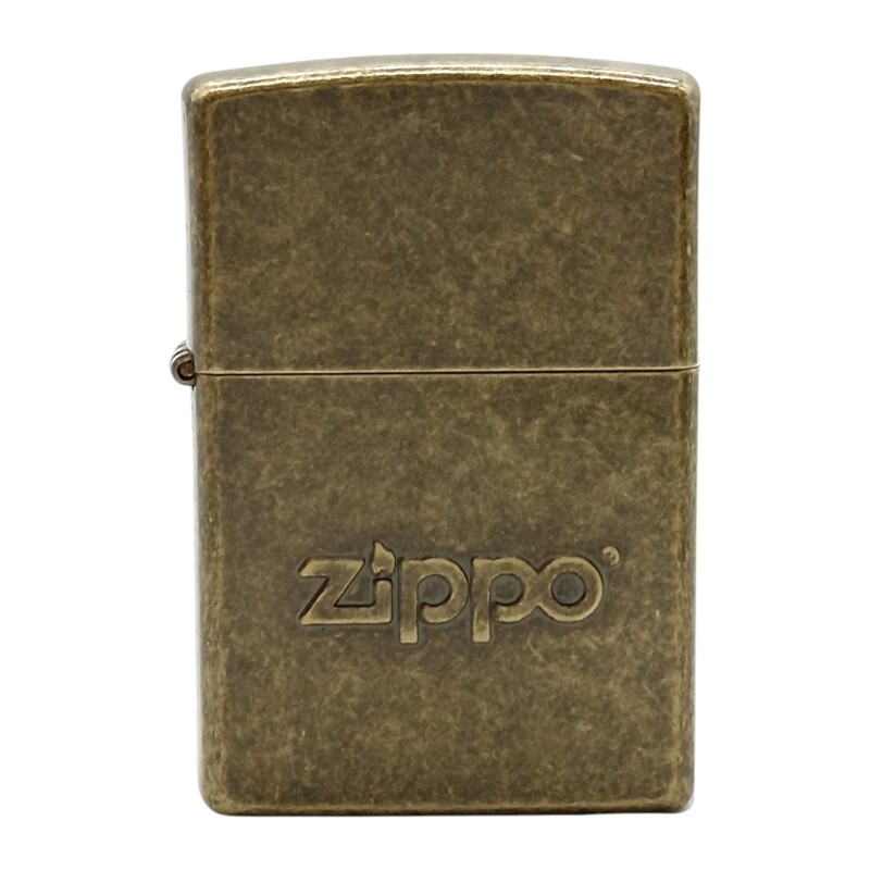 Encendedor ZIPPO 28994 Stamp Anti Brass - ZP289939 doradouniforme