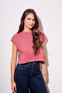 Remera Algodón Burgundy