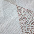 Juego de Sabanas 1 Plaza Suaves Estampado Calidad Frescas Variante Diseño Rombos Color Beige