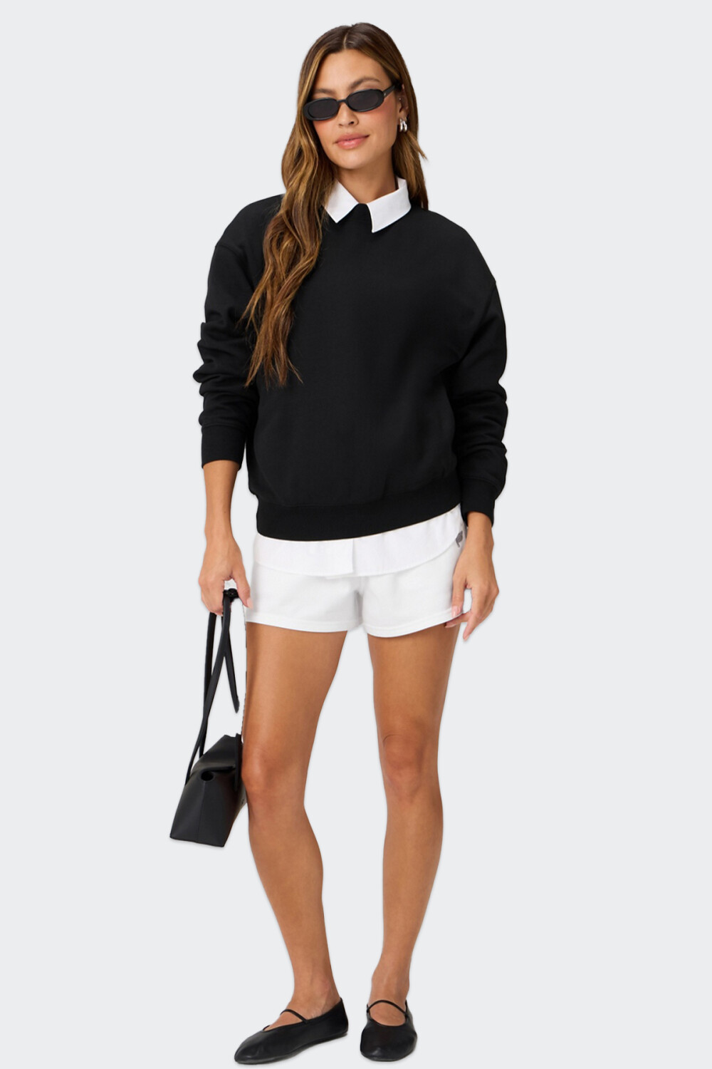 Buzo Fabletics Cozy Fleece Negro