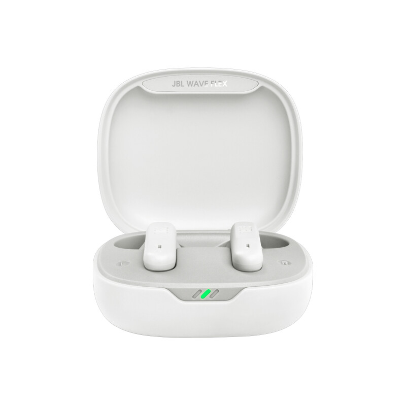 Auriculares inálambricos JBL Wave Flex color blanco Auriculares Inálambricos Jbl Wave Flex Color Blanco