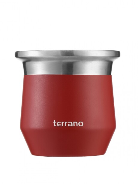 Mate Acero Flap Rojo