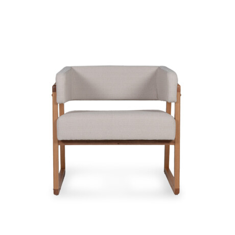 Butaca Bria - Tela Rústica 218-G2 (Cruda)