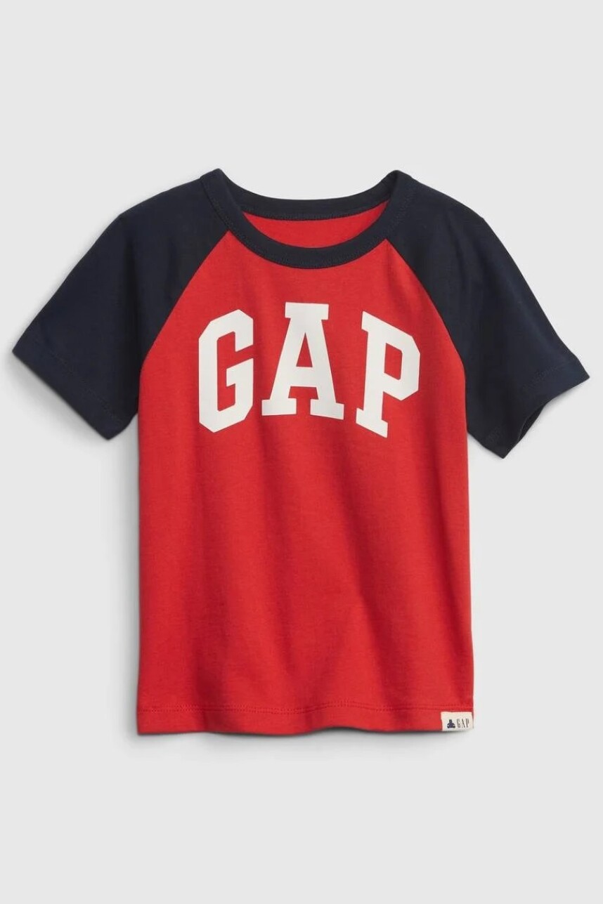 Remera Logo Gap Toddler Niño Red Light