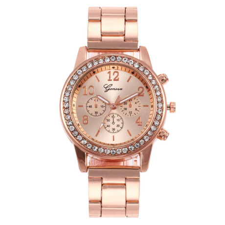 Reloj De Pulsera Aurora Rosa