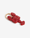 Llavero Strass Llavero Y Bag Charm Langosta Strass - Rojo Medio