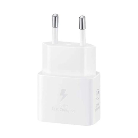 Cargador Samsung 25w Usb Tipo C Sin Cable CARGADOR SAMSUNG 25W TIPO C BLANCO DF