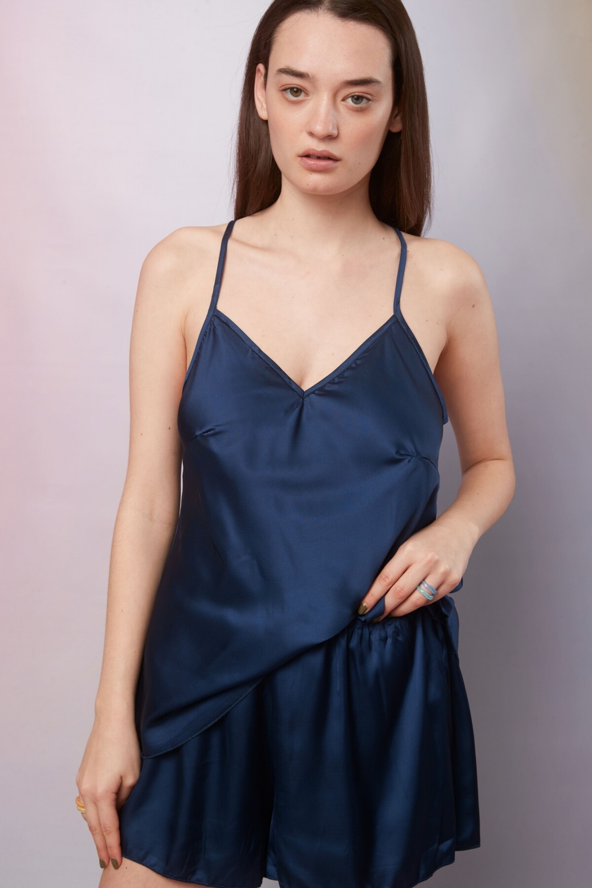 Musculosa Amaia Azul