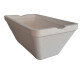POTES RECTANGULARES PARA HELADOS CON TAPA 1 KG - 25 UDS Potes Rectangulares Para Helados Con Tapa 1 Kg - 25 Uds