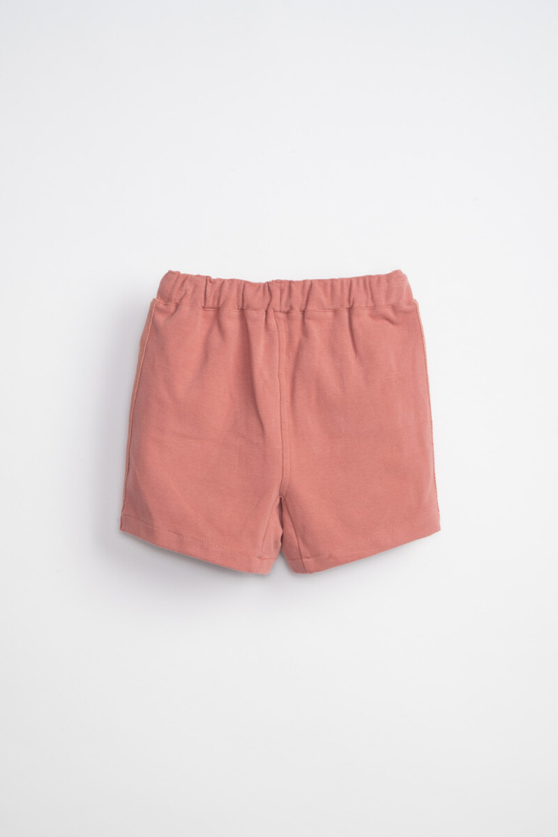 Short con bolsillos Rojo