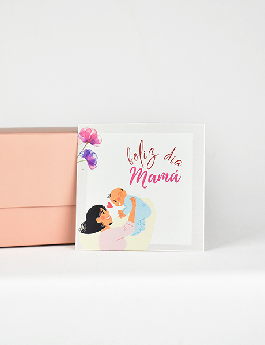 TARJETA DÍA DE LA MADRE 10X10 cm - DISEÑO 3 