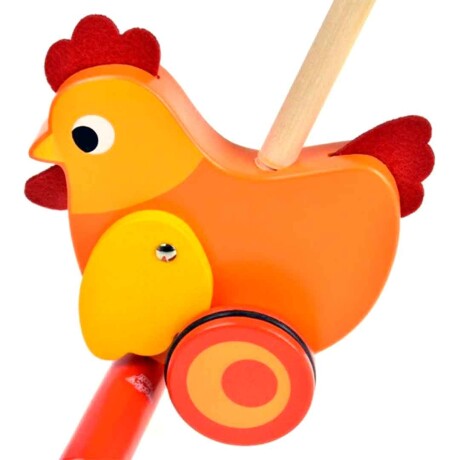 Carrito andador Tooky Toy chicken 001