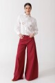 JEAN WIDE XL Fucsia