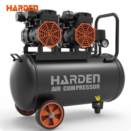 COMPRESOR DE AIRE LIBRE DE ACEITE 50LTS 3.6 HP HARDEN ++ Sin color