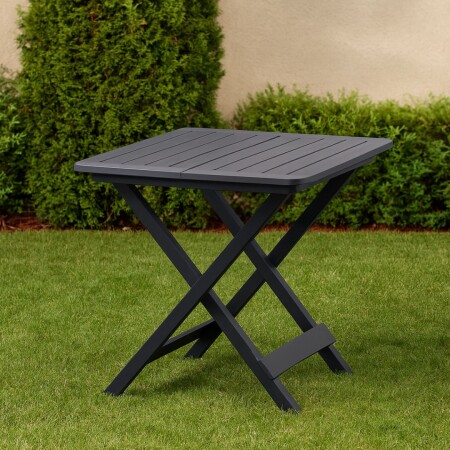 Mesa Plegable Símil Madera Jardin Terraza Mesa Plegable Símil Madera Jardin Terraza
