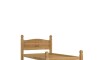 Cama 2 Plazas Madera Maciza Linea Mexicana Natural