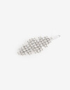 Horquillas con Accesorios Strass Hebilla Francesa Con Strass. - Plateado