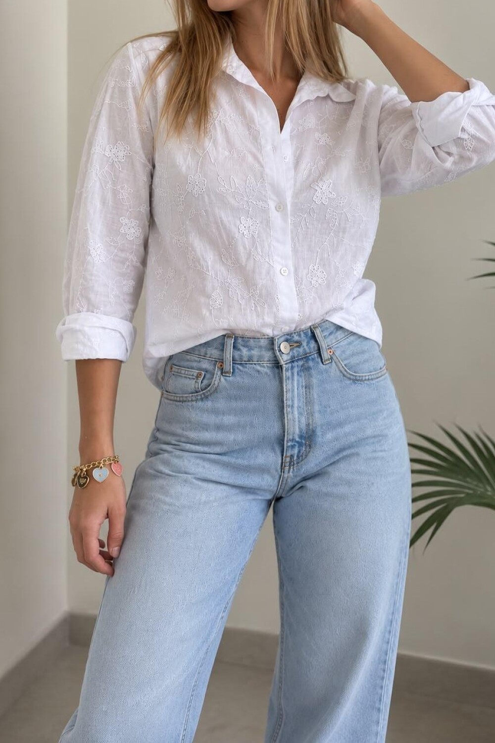Camisa Cassie Blanco