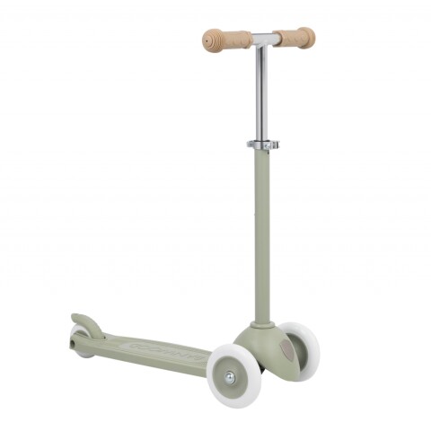 BW-ECO-SCOOTER Monopatín Eco De Tres Ruedas +3 Banwood - Olive
