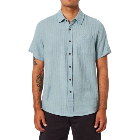 Camisa Katin Alan Solid Celeste