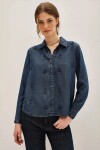 Camisa Metal Saree Azul