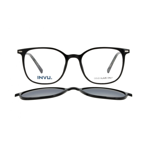 INVU Clip-On 42517A col Black/Silver Invu Clip-on 42517a Col Black/silver